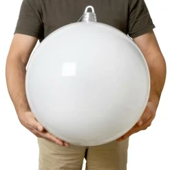 EMINZA Boule de Noël (D400 mm) New Alpine XXL Blanc Hot