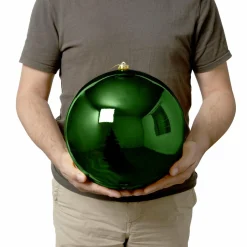 EMINZA Boule de Noël (D250 mm) New Alpine Vert sapin Hot