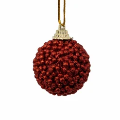 Feeric Lights & Christmas Boule de Noël (D40 mm) Petit Bill Rouge Clearance