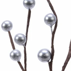 KAEMINGK Branche de baies laquées (26 cm) Glace d' Argent Best
