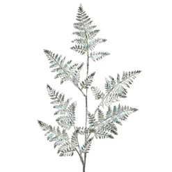 KAEMINGK Branche de feuille (H69 cm) Fougère Royale Argent New