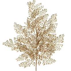 KAEMINGK Branche de feuilles (H68 cm) Peuplier pailleté Or Outlet