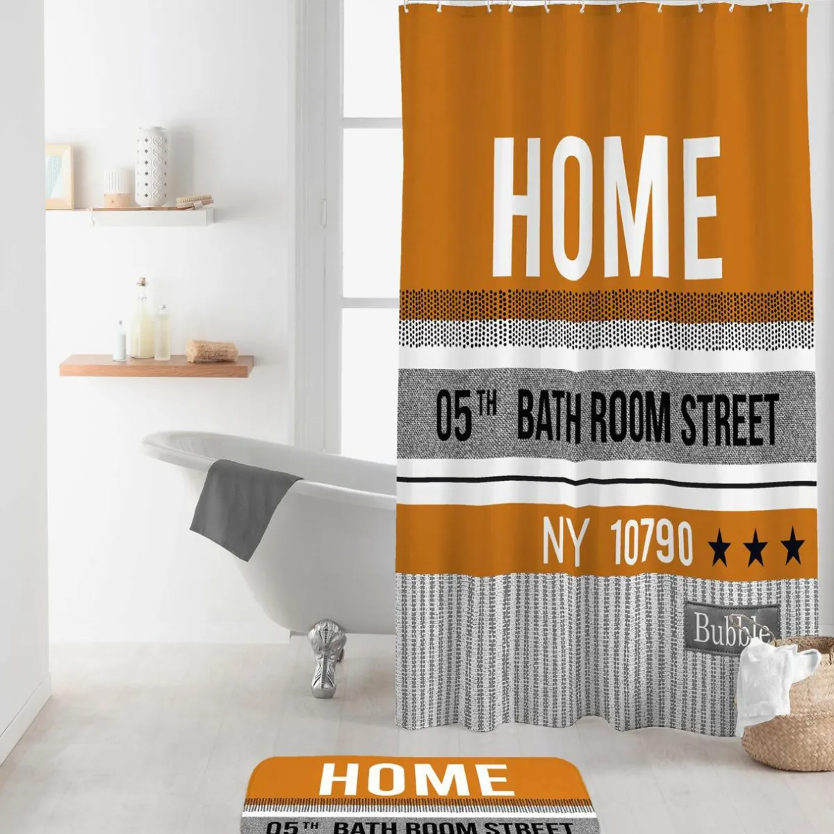 DOUCEUR D'INTERIEUR Brosse WC Home Street Jaune moutarde Clearance