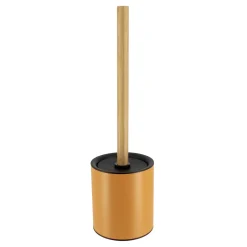 TENDANCE Brosse WC métal Purebamboo Jaune moutarde