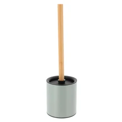TENDANCE Brosse WC métal Purebamboo Vert Eucalyptus Discount