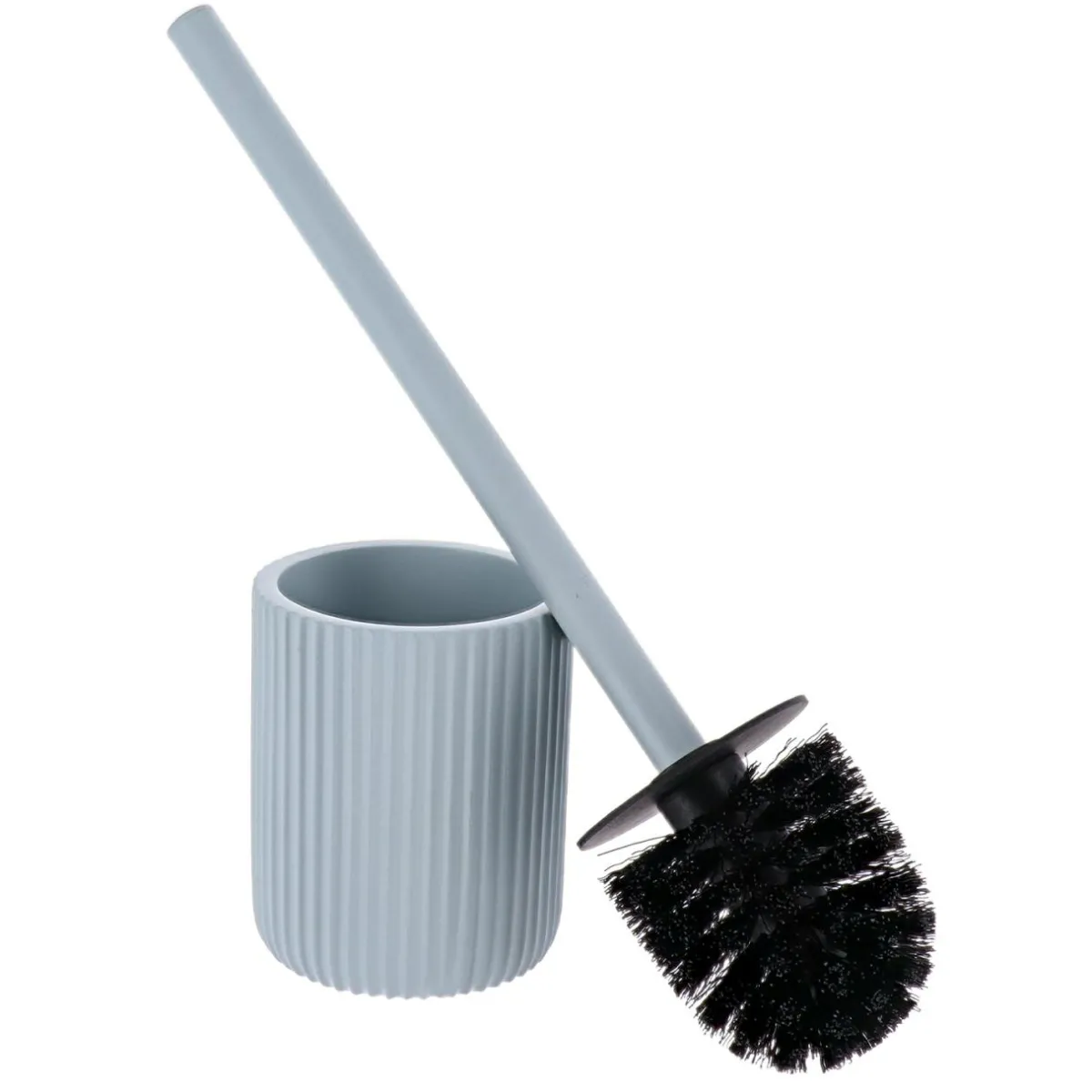 TENDANCE Brosse WC Timeless Strié Bleu clair Clearance
