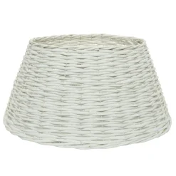 KAEMINGK Cache pied de sapin en osier (D70 cm) Saule tressé Blanc Outlet