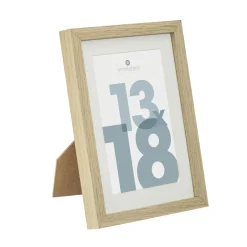 ATMOSPHERA Cadre photo (13 x 18 cm) Manu Bois Naturel Hot