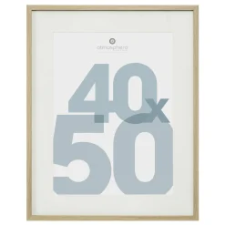 ATMOSPHERA Cadre photo (40 x 50 cm) Manu bois Naturel Clearance