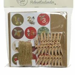 KAEMINGK Calendrier de l'avent à confectionner soi même guirlande Or New