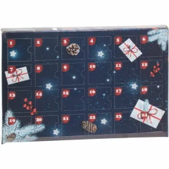 Feeric Lights & Christmas Calendrier de l'Avent Personnages pour village de noel Bleu Hot