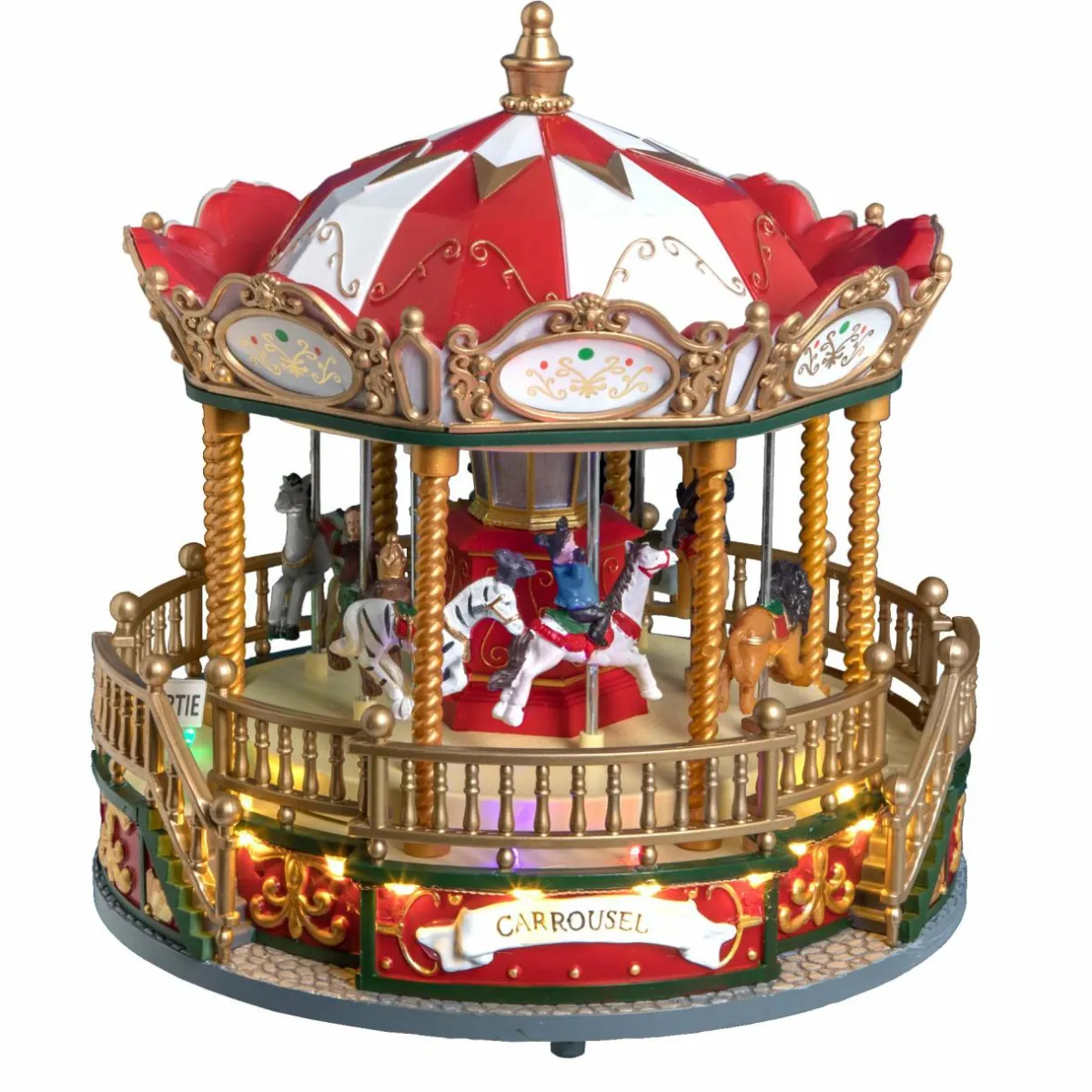 Feeric Lights & Christmas Carrousel lumineux et musical Nicolas