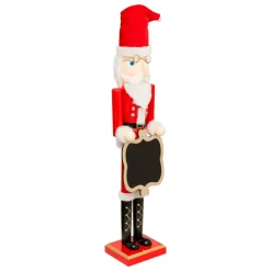 JJA Casse-noisette en bois (H90 cm) Ambroise et son ardoise Rouge Best