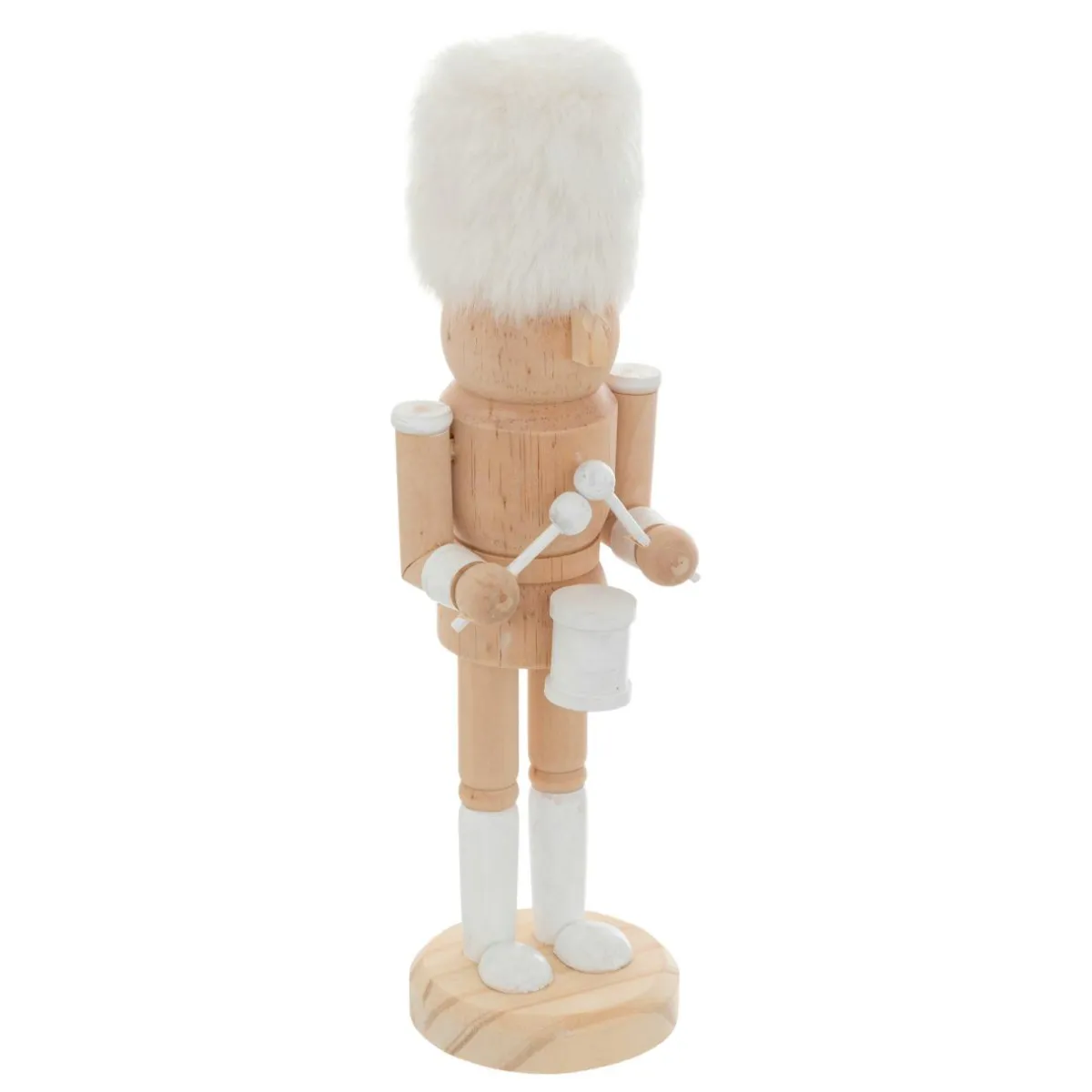 JJA Casse-noisette en bois (H25 cm) Tambour battant Naturel Clearance