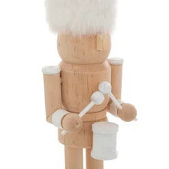 JJA Casse-noisette en bois (H25 cm) Tambour battant Naturel Clearance