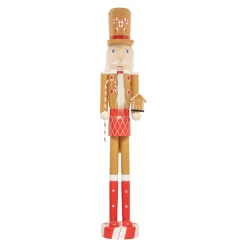 JJA Casse-noisette en bois (H106 cm) Georges adore les sucres d'orges Marron Sale