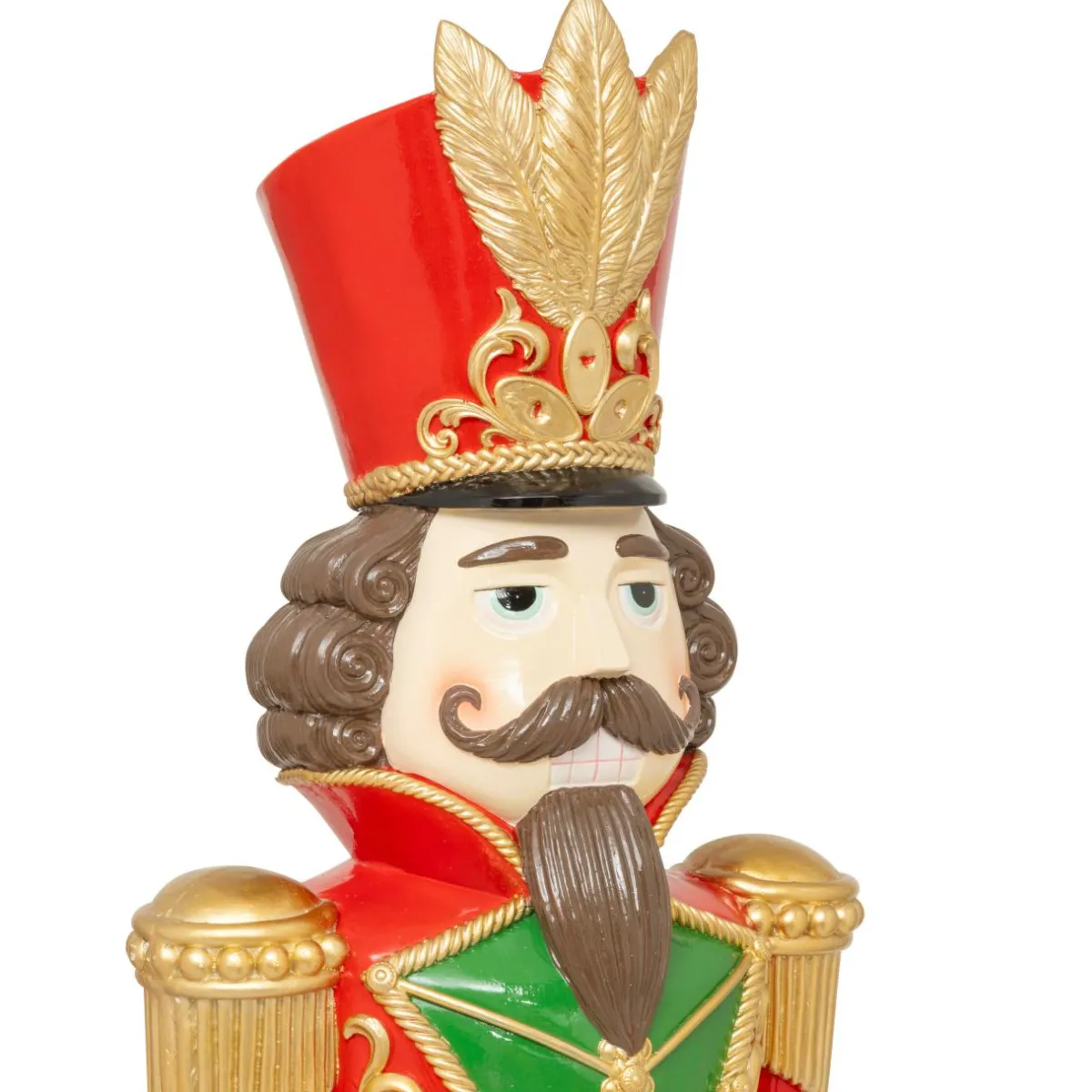 JJA Casse-noisette Géant (H183 cm) Capitaine le Vaillant Multicolore Discount