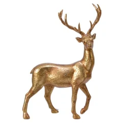 KAEMINGK Cerf décatif (H22 cm) Fêt enchanté Dée Or