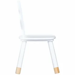 Atmosphera createur d'interieur for kids Chaise enfant bois (H52,5 cm) Douceur Renard he Blanc Discount