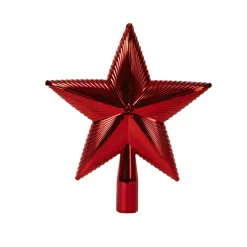 KAEMINGK Cimier de sapin Alpine Linéa Rouge Discount
