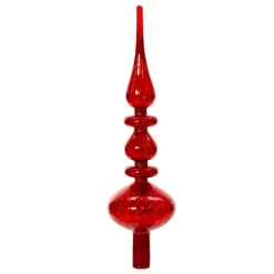 KAEMINGK Cimier de sapin en verre Romantique Rouge Online