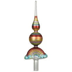 KAEMINGK Cimier de sapin en verre Arc-en-ciel Multicolore Sale