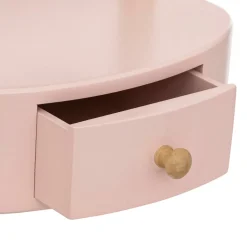 Atmosphera cru017dateur d'intu017drieur for kids Coiffeuse à poser enfant bois (H28 cm) Louna Rose Clearance