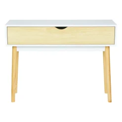 OSTARIA Console bois (H75 cm) Hortense he Blanc Online