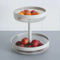 5 Five Simply Smart Corbeille à fruits métal (H31 cm) Mayaj Beige Hot