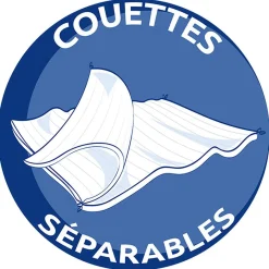 EMINZA Couette (260 x 240 cm) 4 Saisons he Blanc Sale