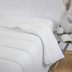 L'effet papillon Couette tempérée coton anti acarien (140 x 200 cm) Celeste he Blanc Online