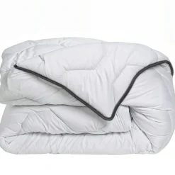 EMINZA Couette très chaude enveloppe percale de coton (240 x 220 cm) Galaxie he Blanc Discount