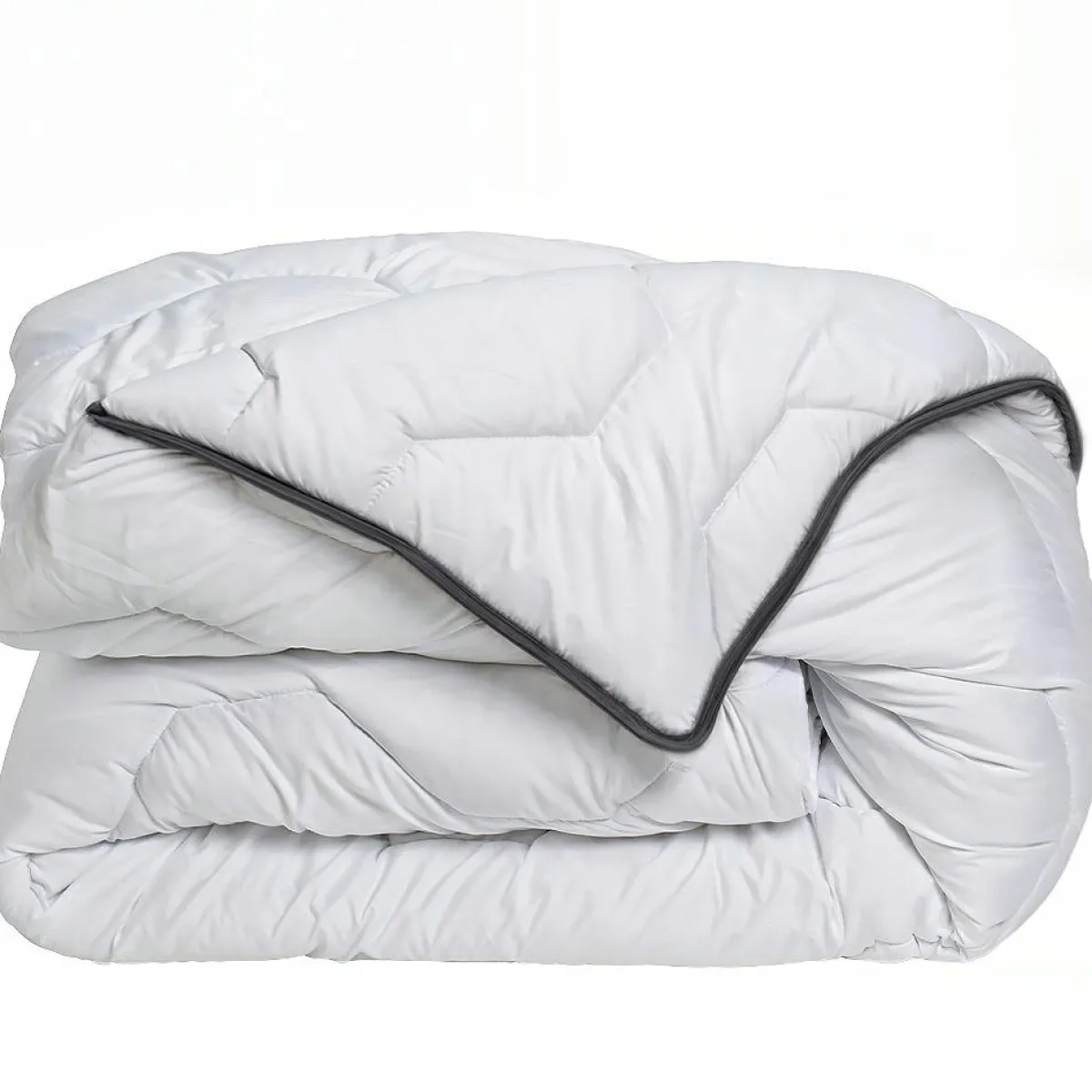 EMINZA Couette très chaude enveloppe percale de coton (240 x 220 cm) Galaxie he Blanc Discount