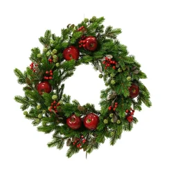 KAEMINGK Couronne de Noël (D40 cm) Pommes sucrées Rouge Online