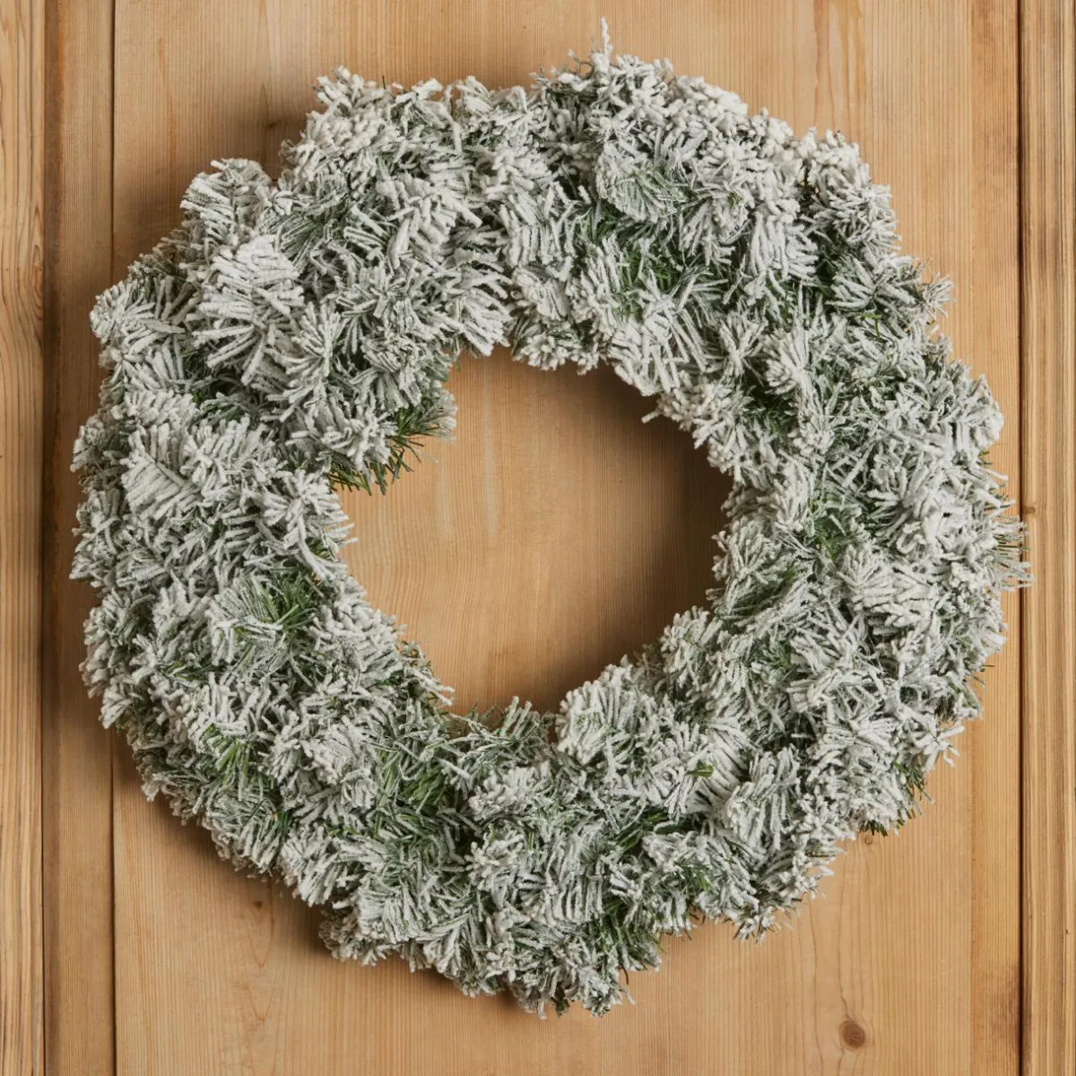 EMINZA Couronne de Noël (D60 cm) Royal Vert enneigé Sapin enneigé Online