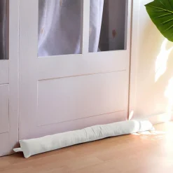ENJOY HOME Coussin bas de porte coton recyclé (80 x 8 cm) Dune Ecru Clearance