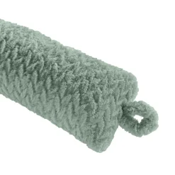 douceur d'intu017drieur Coussin bas de porte flanelle (80 x 10 cm) Flanela Vert kaki