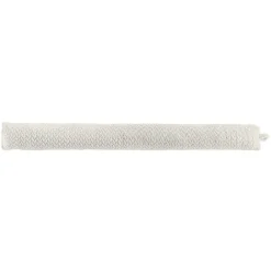 douceur d'intu017drieur Coussin bas de porte flanelle (80 x 10 cm) Flanela Ecru Discount