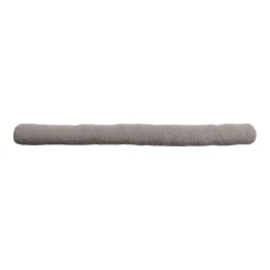 LUANCE Coussin bas de porte simple bouclette (80 cm) Lucien Gris clair Clearance