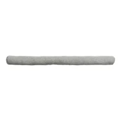 LUANCE Coussin bas de porte simple effet lin (80 cm) Alfred Gris Clearance