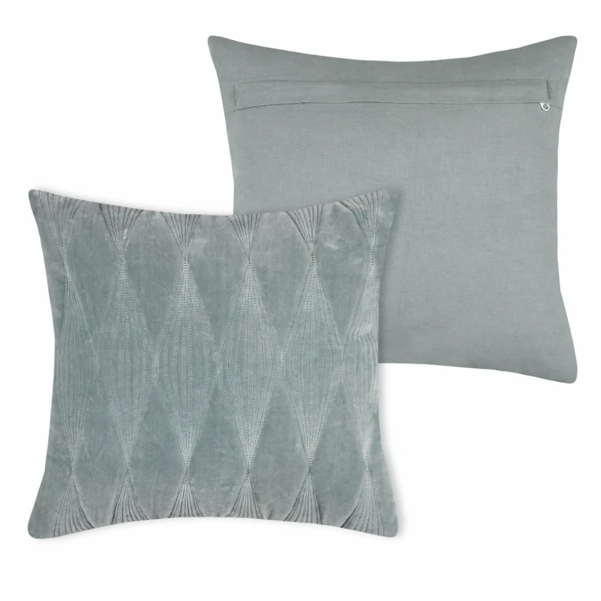 LOVELY CASA Coussin carré (40 cm) Naomie Vert Jade New