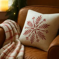 STOF Coussin carré (45 x 45 cm) Bessey Ecru