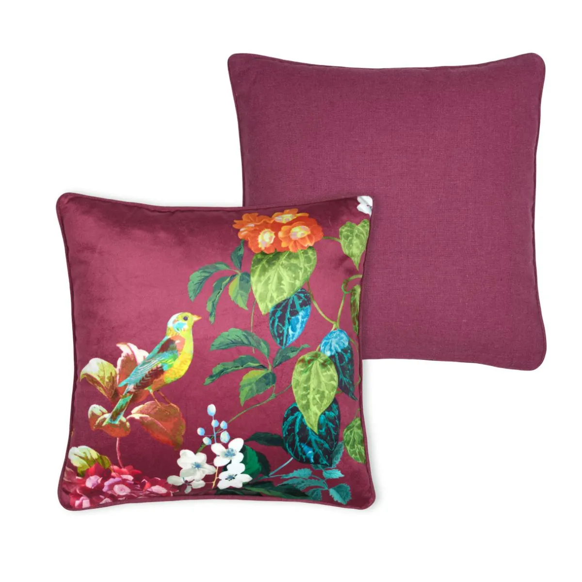 STOF Coussin carré (40 x 40 cm) Emmy Bordeaux Outlet