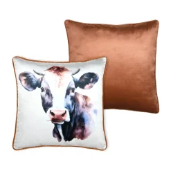 STOF Coussin carré (50 x 50 cm) Fernande brun Marron Sale