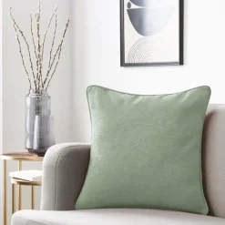 EMINZA Coussin carré (50 x 50 cm) Minuit Vert kaki Best