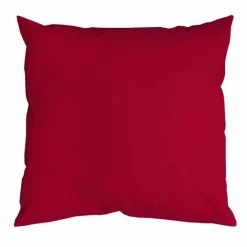 LOVELY CASA Coussin carré (60 x 60 cm) Nelson Rouge Hot