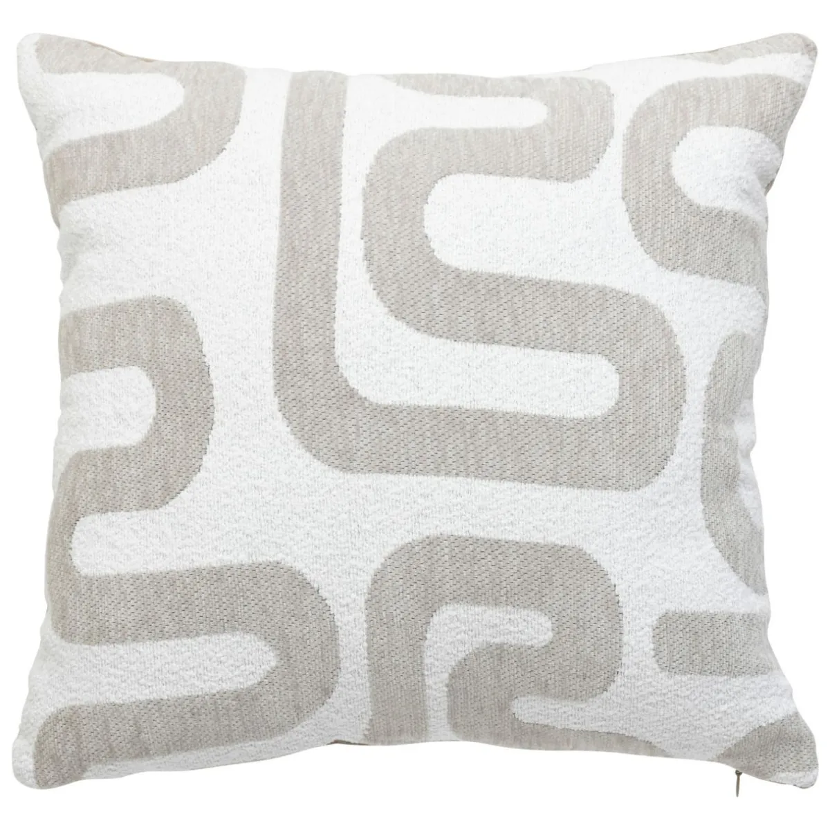 Atmosphera, cru017dateur d'intu017drieur Coussin carré (40 x 40 cm) Safina Beige Sale
