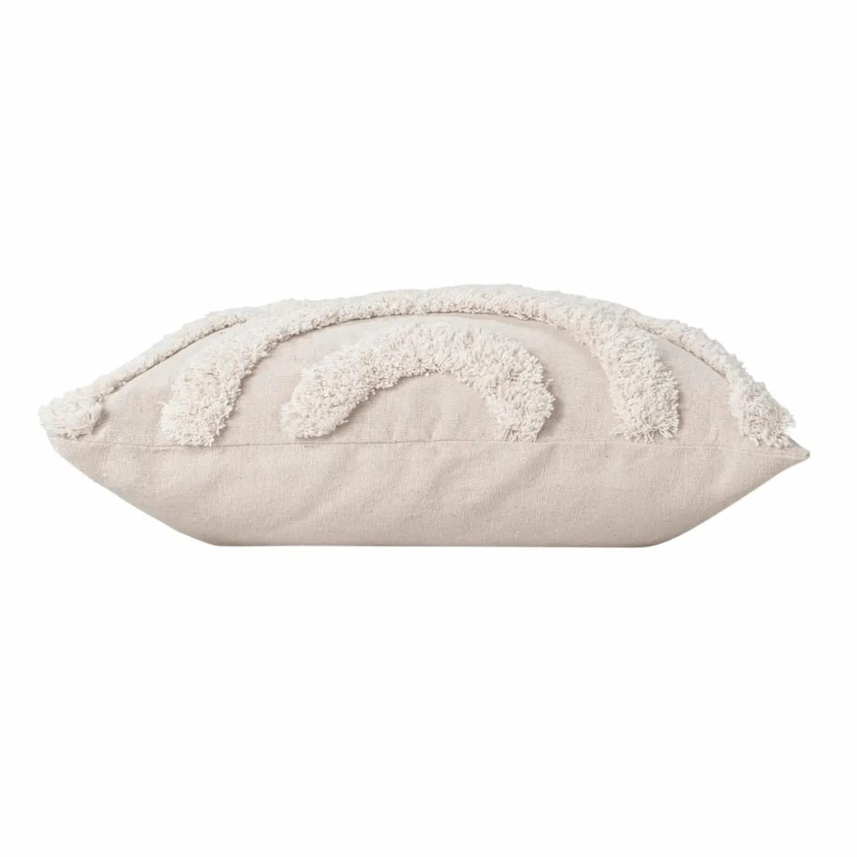 DOUCEUR D'INTERIEUR Coussin carré (40 x 40 cm) Zita Beige Outlet