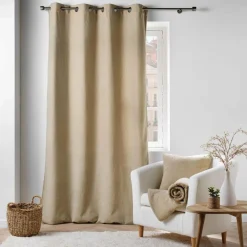 douceur d'intu017drieur Coussin carré bouclette (45 cm) Wooly Beige Discount