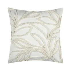 STOF Coussin carré coton (40 x 40 cm) Hemera Beige Naturel Hot
